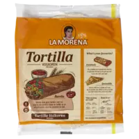 La Morena Volkoren tortilla wraps large