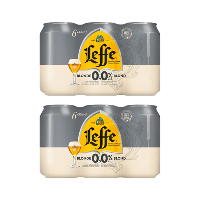 Leffe Blond 0.0% abdijbier 12-pack