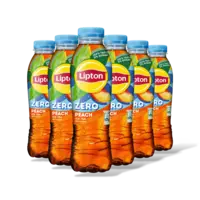 Lipton Ice tea peach zero sugar 6pack