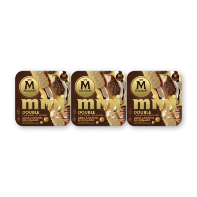 pdp-image-Magnum Mini double caramel & billionaire 3-pack