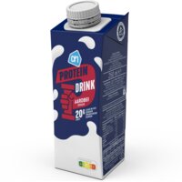 Een afbeelding van AH Proteïne drink aardbei smaak