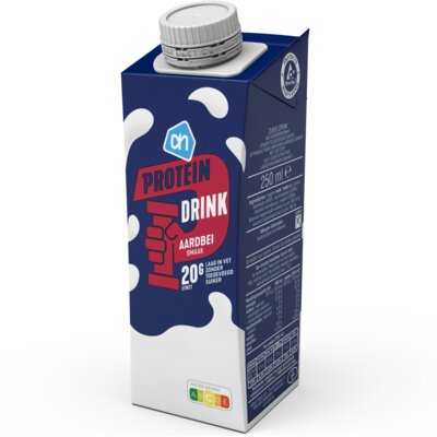 pdp-image-AH Proteïne drink aardbei smaak