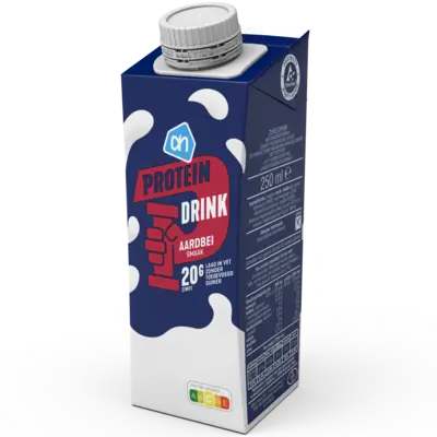 pdp-image-AH Proteïne drink aardbei smaak