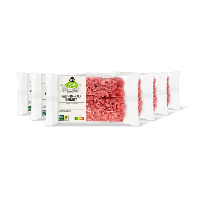 AH Biologisch Half-om-half gehakt 6-pack