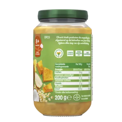 pdp-image-Olvarit Pompoen curry kalkoen mango 8m+