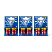 Varta Longlife max P AA alkaline batterij 3pk
