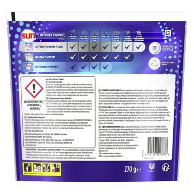 pdp-image-Sun 4in1 intense power vaatwascapsules