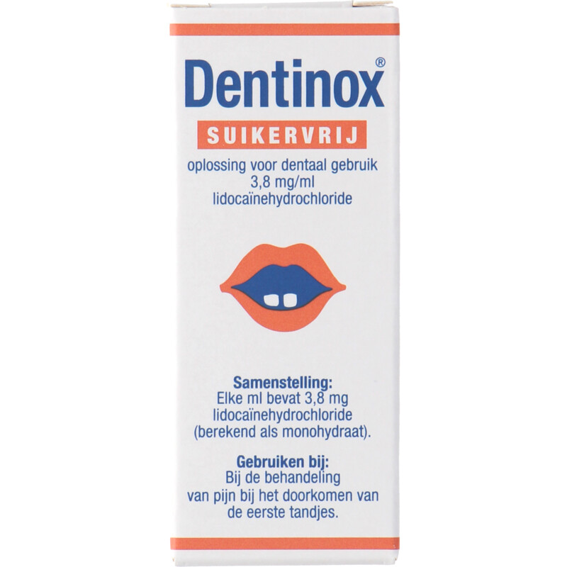 Een afbeelding van Dentinox Oplossing voor dentaal gebruik