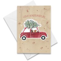 Een afbeelding van Hallmark Hangpakje kerstauto