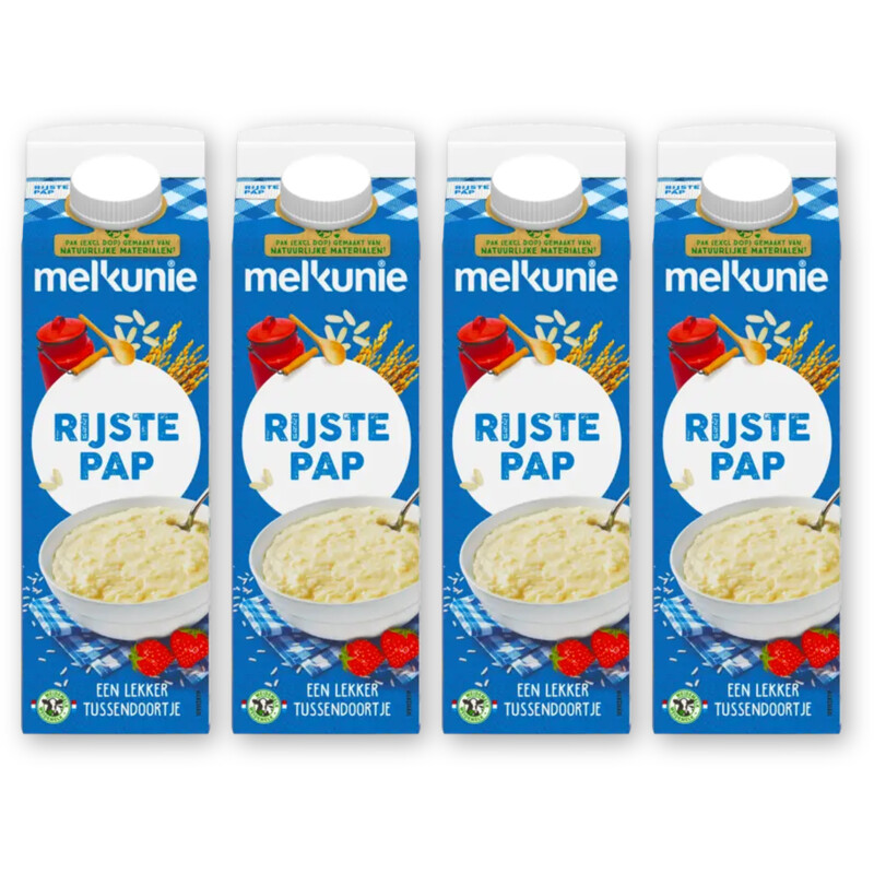Melkunie Rijstepap 4-pack