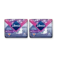 Libresse Maxi goodnight wings maandverband 2-pack