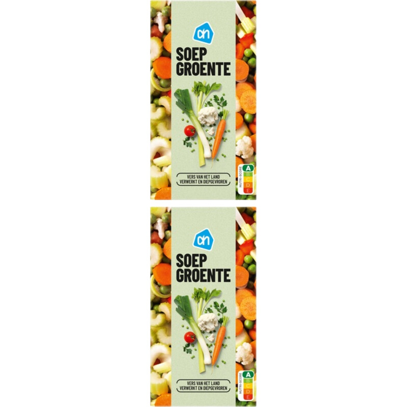 Een afbeelding van AH Soepgroenten luxe 2-pack