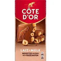 Côte d'Or Chocoladereep melk hele hazelnoten