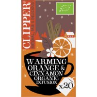Een afbeelding van Clipper Warming orange cinnamon organic infusion