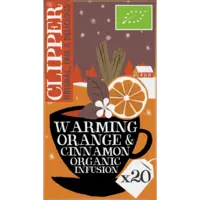 Clipper Warming orange cinnamon organic infusion