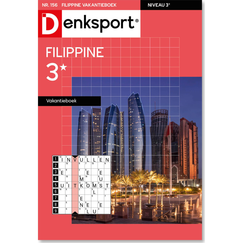 Een afbeelding van Denksport Dsp 3* filippine vak. boek