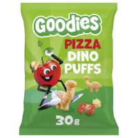 Goodies Snack dino puffs pizza 3+ jaar