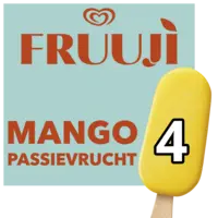 Ola Fruuji sorbetijs mango passievrucht