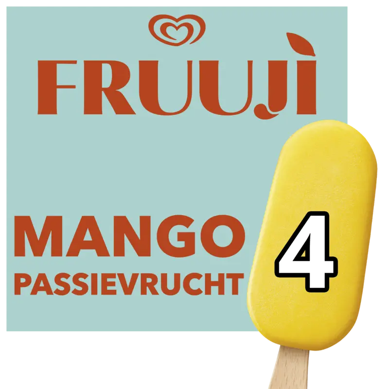 Ola Fruuji sorbetijs mango passievrucht