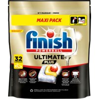 Een afbeelding van Finish Ultimate plus lemon vaatwastabletten