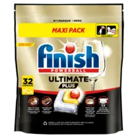 Finish Ultimate plus lemon vaatwastabletten