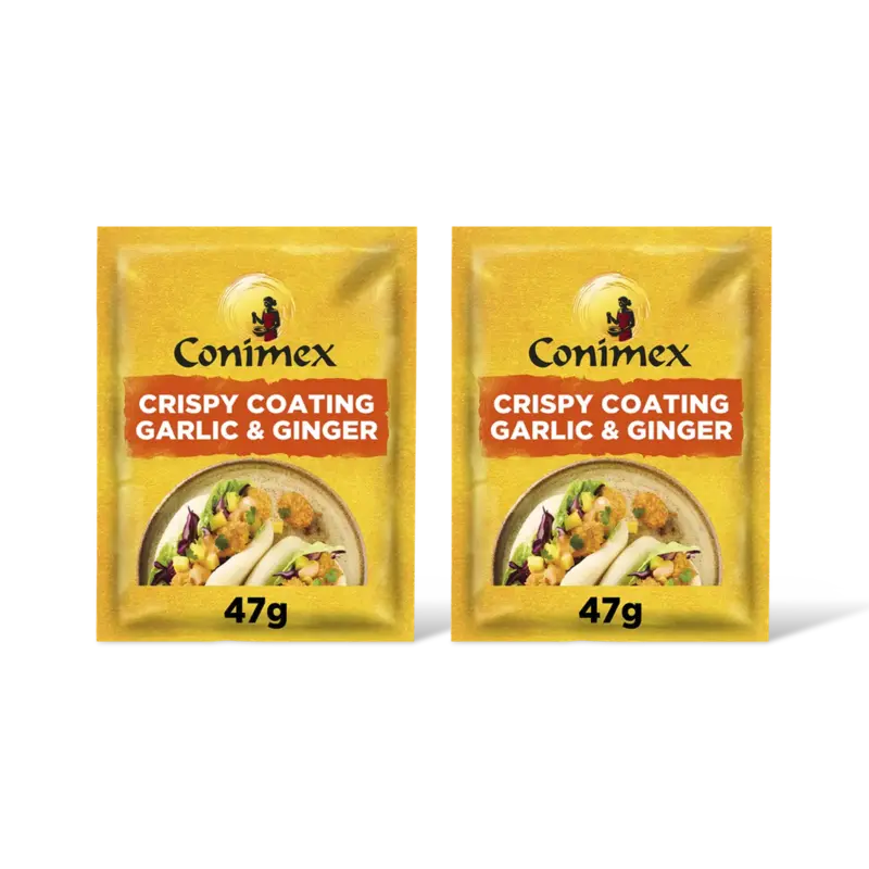 Conimex Crispy coating gember knoflook 2-pack