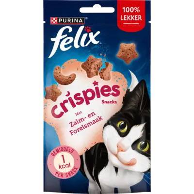 pdp-image-Felix Crispies zalm- & forelsmaak kattensnack