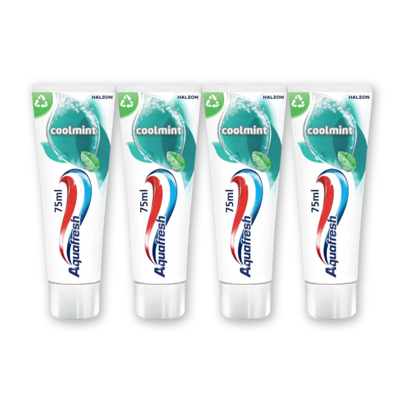 Aquafresh Cool mint tandpasta gezonde tanden 4pck