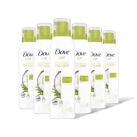 Dove Coconut oil shower mousse 6-pack