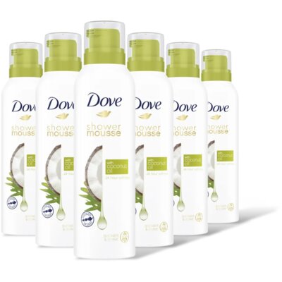 pdp-image-Dove Coconut oil shower mousse 6-pack
