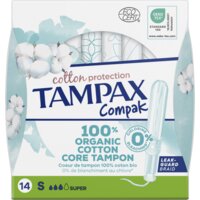 Tampax Cotton protection compak super bel