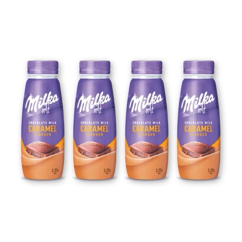 Chocolademelk karamel 4-pack