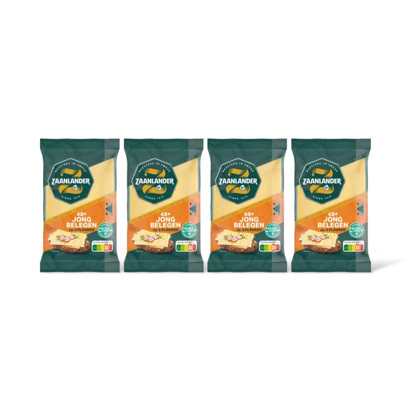 AH Zaanlander Jong belegen 48+ plakken 4-pack