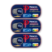 Princes Ansjovisfilets in zonnebloemolie 3-pack