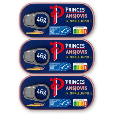 pdp-image-Princes Ansjovisfilets in zonnebloemolie 3-pack
