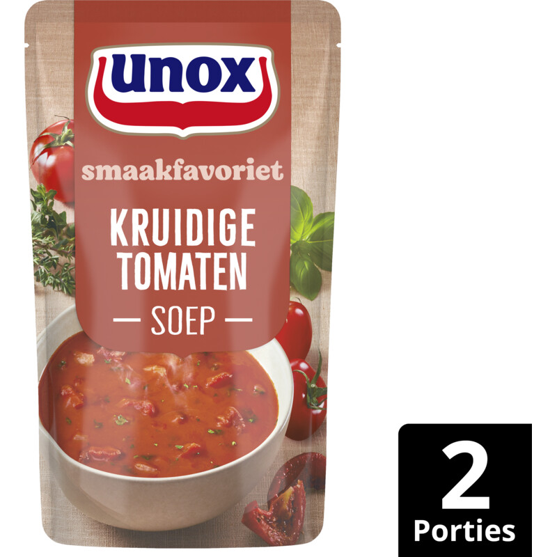 Unox Kruidige tomatensoep