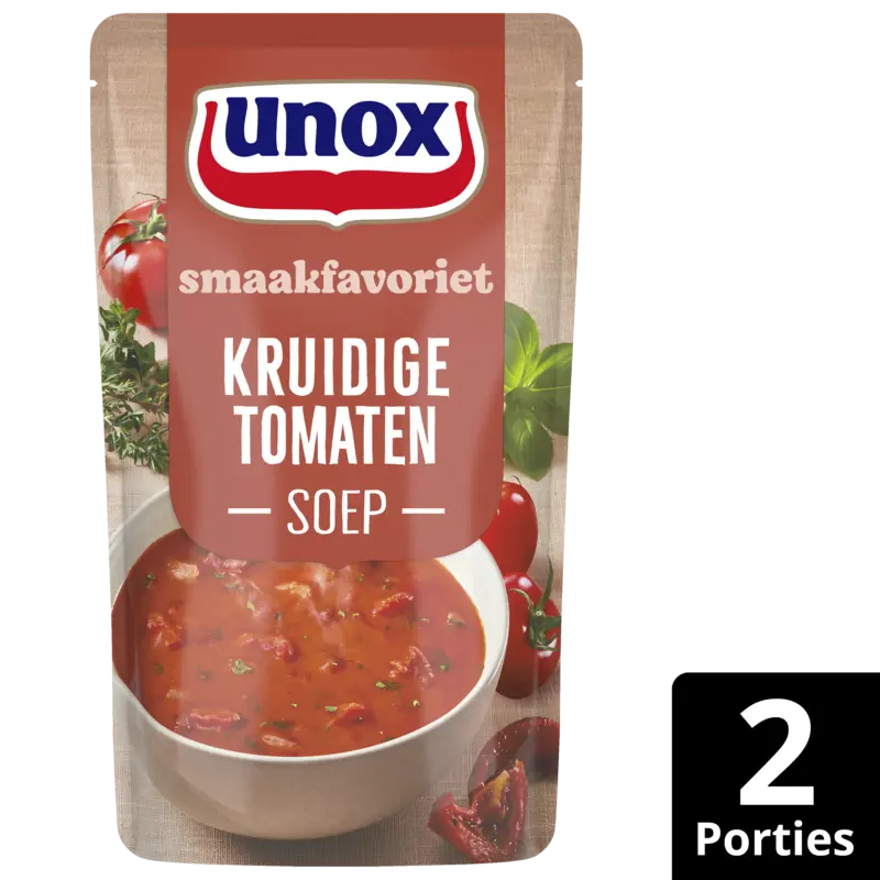 Unox Kruidige tomatensoep