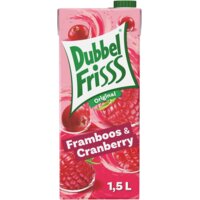 DubbelFrisss Framboos & cranberry