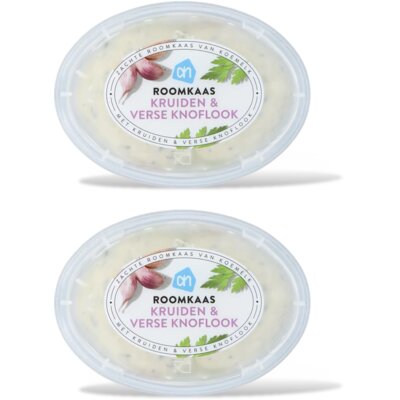 pdp-image-AH Roomkaas knoflook & kruiden 2-pack