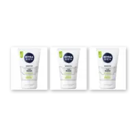 NIVEA Men sensitive gezichtsreiniger gel 3-pck