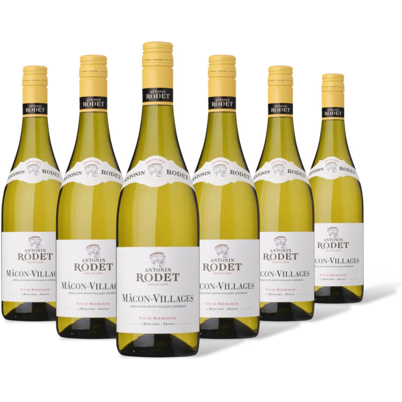 Antonin Rodet Mâcon-villages blanc 6 flessen