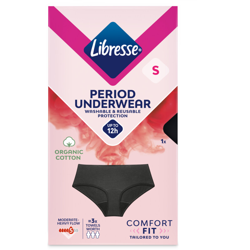 Een afbeelding van Libresse Intimawear menstruatie ondergoed maat S