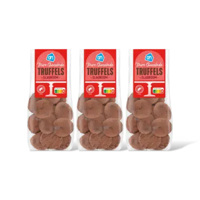 pdp-image-AH Pure chocolade truffels slagroom 3-pack