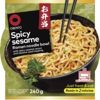Een afbeelding van Obento Spicy sesame ramen noodle bowl