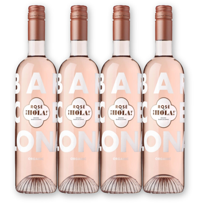 Hola! Hola! Barcelona rose 4 flessen