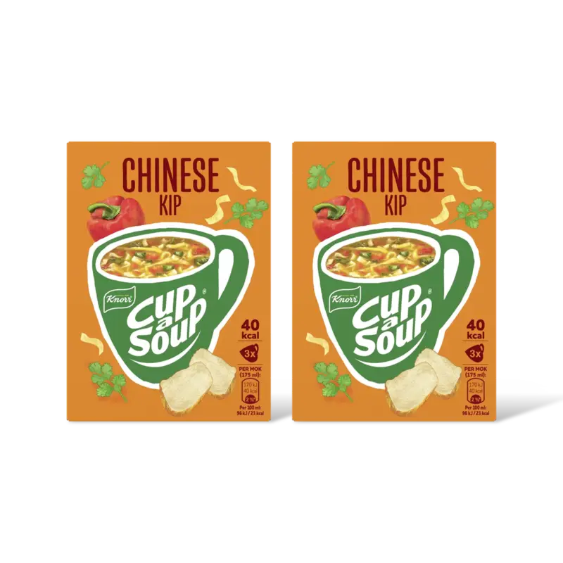 Knorr Cup-a-soup chinese kip 2-pack