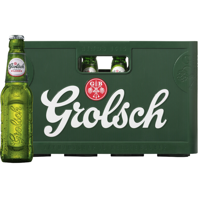 Grolsch Premium pilsner krat