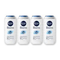 NIVEA Men sensitive douchegel 3-in-1 4-pack
