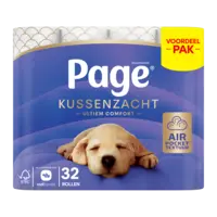 Page Kussenzacht toiletpapier