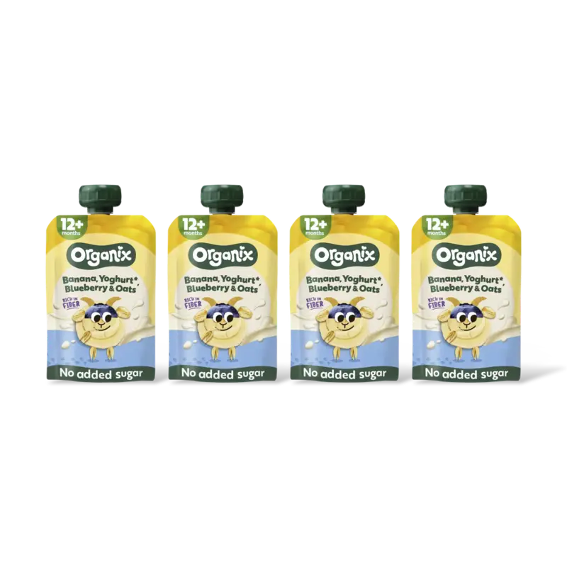 Nutri fiber banana/yoghurt/oats 12m+ 4pk